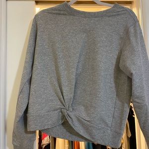 MK grey sweatshirt